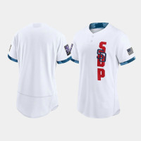 Men's San Diego Padres White 2021 All-Star Game Authentic Jersey