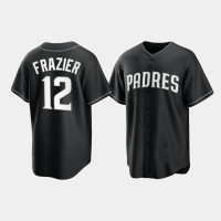 San Diego Padres Adam Frazier Black Alternate Fashion Replica Jersey