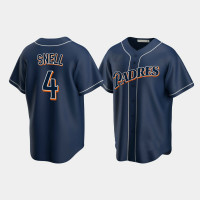 Men's San Diego Padres Blake Snell Navy Cooperstown Collection Jersey