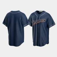 Men's San Diego Padres Navy Cooperstown Collection Jersey