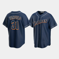 Men's San Diego Padres Dave Winfield Navy Cooperstown Collection Jersey Men's San Diego Padres Dave Winfield Navy Cooperstown Collection Jersey
