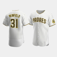 Dave Winfield San Diego Padres Men's Home White Authentic Jersey