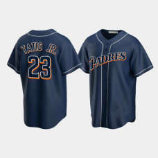 Men's San Diego Padres Fernando Tatis Jr. Navy Cooperstown Collection Jersey Men's San Diego Padres Fernando Tatis Jr. Navy Cooperstown Collection Jersey