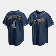 Men's San Diego Padres Jake Cronenworth Navy Cooperstown Collection Jersey Men's San Diego Padres Jake Cronenworth Navy Cooperstown Collection Jersey