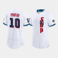 Men's San Diego Padres Jurickson Profar White 2021 All-Star Game Authentic Jersey