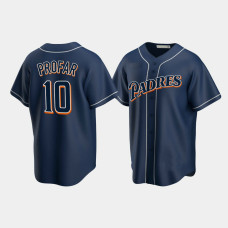 Men's San Diego Padres Jurickson Profar Navy Cooperstown Collection Jersey