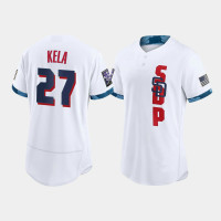 Men's San Diego Padres Keone Kela White 2021 All-Star Game Authentic Jersey Men's San Diego Padres Keone Kela White 2021 All-Star Game Authentic Jersey