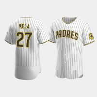 Keone Kela San Diego Padres Men's Home White Authentic Jersey