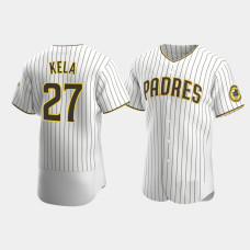 Keone Kela San Diego Padres Men's Home White Authentic Jersey