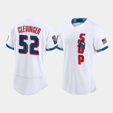 Men's San Diego Padres Mike Clevinger White 2021 All-Star Game Authentic Jersey Men's San Diego Padres Mike Clevinger White 2021 All-Star Game Authentic Jersey