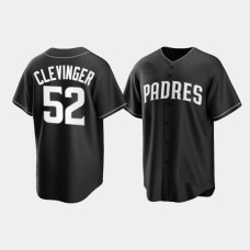 San Diego Padres Mike Clevinger Black Alternate Fashion Replica Jersey San Diego Padres Mike Clevinger Black Alternate Fashion Replica Jersey