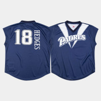 Men's San Diego Padres #18 Austin Hedges Turn Ahead The Clock 1999 Navy Jersey Men's San Diego Padres #18 Austin Hedges Turn Ahead The Clock 1999 Navy Jersey