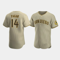Emilio Pagan San Diego Padres Sand Brown Authentic Alternate Jersey Emilio Pagan San Diego Padres Sand Brown Authentic Alternate Jersey