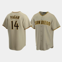 Emilio Pagan San Diego Padres Sand Brown Replica Alternate Jersey Emilio Pagan San Diego Padres Sand Brown Replica Alternate Jersey