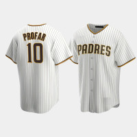Jurickson Profar San Diego Padres White Brown Replica Home Jersey Jurickson Profar San Diego Padres White Brown Replica Home Jersey