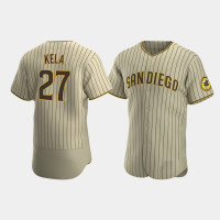 Keone Kela San Diego Padres Sand Brown Authentic Alternate Jersey Keone Kela San Diego Padres Sand Brown Authentic Alternate Jersey