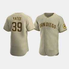 Kirby Yates San Diego Padres Sand Brown Authentic 2020 Alternate Jersey Kirby Yates San Diego Padres Sand Brown Authentic 2020 Alternate Jersey