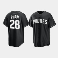 San Diego Padres Tommy Pham Black Alternate Fashion Replica Jersey