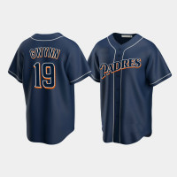 Men's San Diego Padres Tony Gwynn Navy Cooperstown Collection Jersey