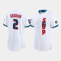 Men's San Diego Padres Trent Grisham White 2021 All-Star Game Authentic Jersey