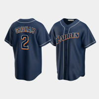 Men's San Diego Padres Trent Grisham Navy Cooperstown Collection Jersey