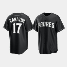 San Diego Padres Victor Caratini Black Alternate Fashion Replica Jersey