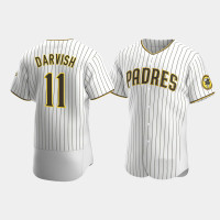 Yu Darvish San Diego Padres Men's Home White Authentic Jersey Yu Darvish San Diego Padres Men's Home White Authentic Jersey