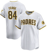 Dylan Cease #84 San Diego Padres Home Jersey - White Limited Dylan Cease #84 San Diego Padres Home Jersey - White Limited
