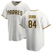 Dylan Cease #84 San Diego Padres Home Jersey - White Replica Dylan Cease #84 San Diego Padres Home Jersey - White Replica