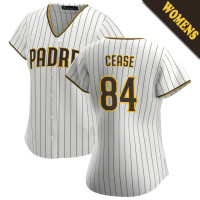 Dylan Cease #84 San Diego Padres Women's Home Jersey - White Replica
