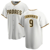 Jake Cronenworth #9 San Diego Padres Home Jersey - White Replica Jake Cronenworth #9 San Diego Padres Home Jersey - White Replica