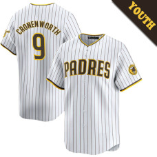 Jake Cronenworth #9 San Diego Padres Youth Home Jersey - White Limited