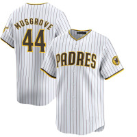 Joe Musgrove #44 San Diego Padres Home Jersey - White Limited Joe Musgrove #44 San Diego Padres Home Jersey - White Limited