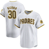 Ryan Klesko #30 San Diego Padres Home Retired Player Jersey - White Limited Ryan Klesko #30 San Diego Padres Home Retired Player Jersey - White Limited