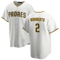 Xander Bogaerts #2 San Diego Padres Home Jersey - White Replica Xander Bogaerts #2 San Diego Padres Home Jersey - White Replica